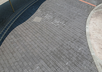 屏東萬丹運動公園-圓型廣場-載重層10cm+透水磚(襯墊砂)