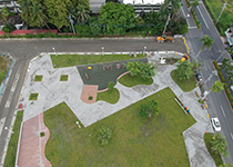 正氣新村公園兼兒童遊樂場-開闢工程-載重層7cm+透水磚
